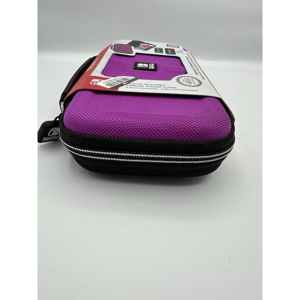 Nintendo Switch Game Traveler Deluxe Case - Purple - NEW